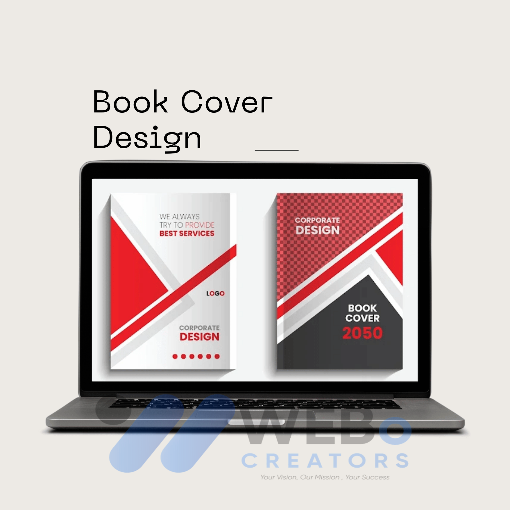 Creative book cover design artwork for Austin authors